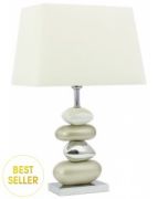 Stolní lampa oblázková červená - Pebble Lamp